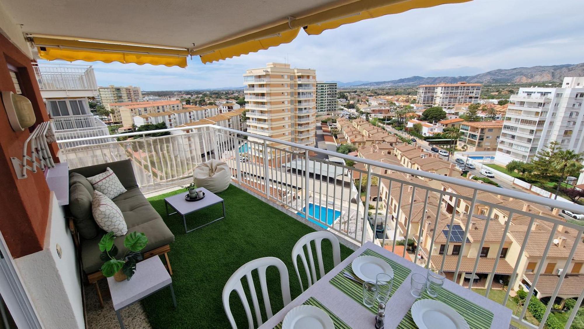 Apartamento Incredible Seafront With Sunrise And Sunset Views Benicàssim Exterior foto