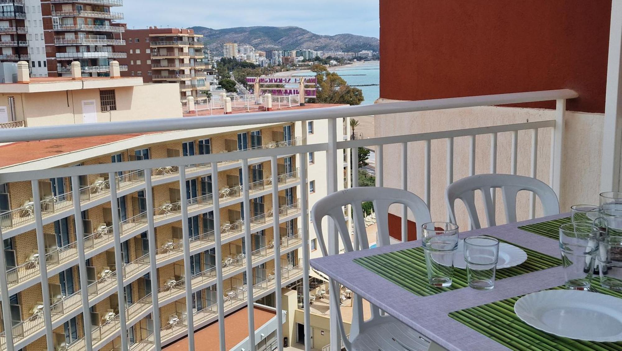 Apartamento Incredible Seafront With Sunrise And Sunset Views Benicàssim Exterior foto